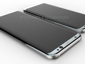 Das Galaxy S8 und sein großer Bruder im Pre-Release Renderbild.