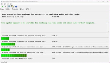 LatencyMon - Übersicht