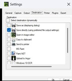 Direkt abspeichern ohne Nachfrage