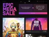 Auch bei Rabatten kann Epic Steam Konkurrenz machen. (Bild: Epic Games)