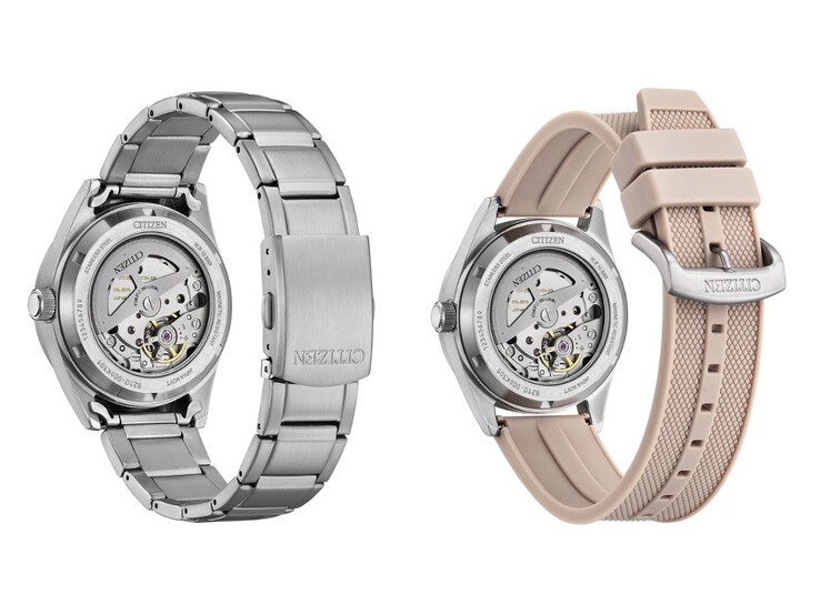 Die Citizen-NJ022-Uhren besitzen Metall- oder Urethanarmbänder. (Bildquelle: Citizen, bearbeitet)