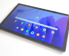 Samsungs Galaxy Tab A7 2022 gibt sich modern, man merkt ihm aber an, dass es eigentlich schon älter ist.