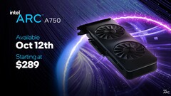 Die Intel Arc A750 soll ein deutlich besseres Preis-Leistungs-Verhältnis als die GeForce RTX 3060 bieten. (Bild: Intel)