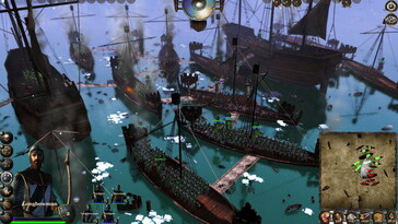 Schiffe in Medieval Kingdom Wars.