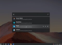 Microsoft arbeitet an einem Launcher, der Apples Spotlight auf den ersten Blick recht ähnlich sieht. (Bild: Niels Laute)