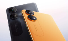 Oppo präsentiert das hier zu sehende Reno8 T sowie das 5G-Smartphone Reno8 T 5G. (Bild: Oppo)