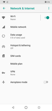 Netzwerkeinstellungen