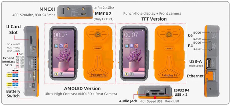 Funktionelle Unterschiede gibt es nicht (Bildquelle: LilyGo)