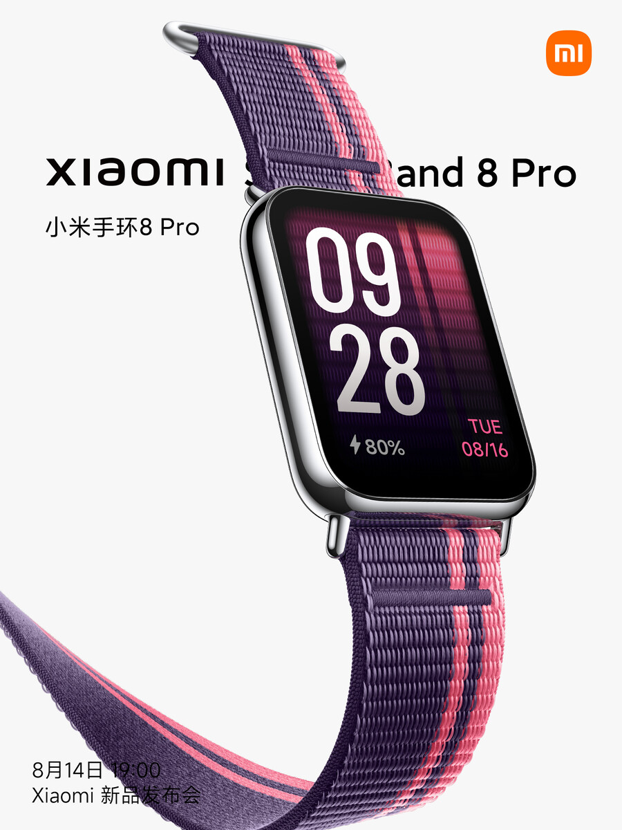 Xiaomi Smart Band 8 Pro to launch during MIX Fold 3 event with Apple Watch  styling -  News