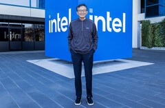Lip-Bu Tan am Hauptsitz von Intel. Der Aktienkurs des Unternehmens hat sich seit seinem Amtsantritt als CEO etwa vervierfacht.