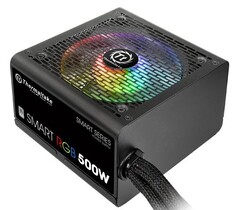Thermaltake: Günstige Netzteile mit RGB-Lüfter vorgestellt