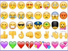 Emojis und Smileys: Im Messenger und Chat sind Symbole und Bildzeichen beliebter als Texten