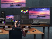 Der neue LG UltraFine OLED Pro ist einer der größten Monitore am Markt. (Bild: LG)