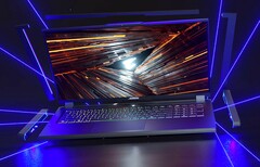 Das Gigabyte Aorus 17H setzt auf eine Nvidia GeForce RTX 4080 Laptop-GPU mit hoher TGP für mächtige Gaming-Power. (Bild: Gigabyte)