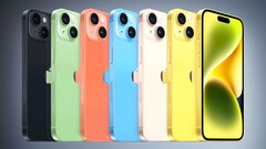 Das iPhone 15 könnte in diesen sechs Farboptionen starten, beim iPhone 15 Pro wurden mal wieder höhere Preisprognosen abgegeben. (Bild: @graphicalryan)