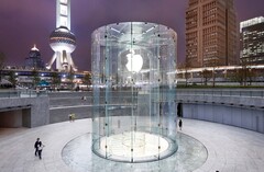 Der Apple Store Shanghai könnte künftig Umsatz durch umfassendere iPhone-Verbote einbüßen. (Bild: Apple)