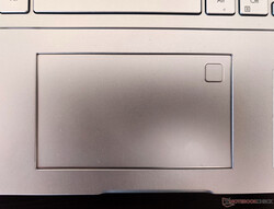 Das Touchpad beherbergt einen Fingerabdruckleser
