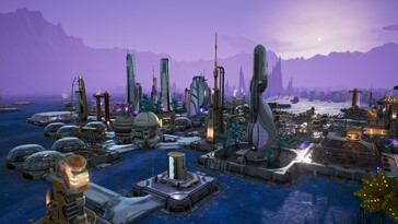 Gebäude in Aven Colony.