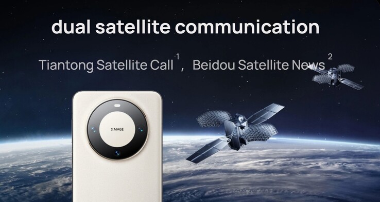Fast ein vollständiges Satelliten-Telefon, zumindest in China: Das Huawei Mate 60 Pro+