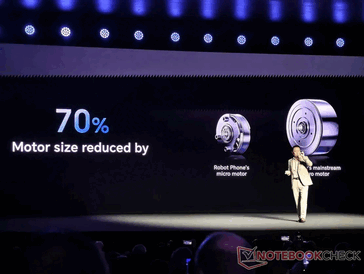 Es kommt ein besonders kompakter Motor zum Einsatz