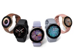 Kommt der Nachfolger der Galaxy Watch Active2, hier im Bild, bereits mit WearOS statt Tizen? 