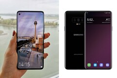 Das Galaxy S10, hier in Konzeptbildern, soll mit bis zu 6 Kameras und 5G-Funk aufwarten, schreibt das WSJ.