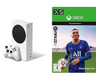 Bei Amazon gibt es die Xbox Series S samt FIFA 22 derzeit zum attraktiven Preis. (Bild: Amazon)