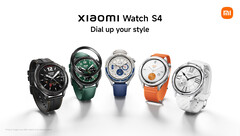 Die Xiaomi Watch S4 startet in verschiedenen Designs in Europa. (Bildquelle: Xiaomi)