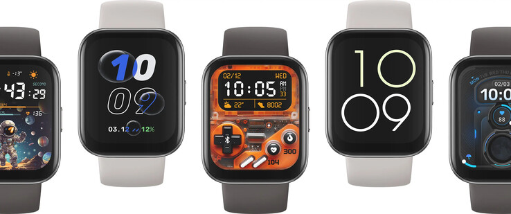 Unterstützt werden ganz verschiedene Ziffernblätter