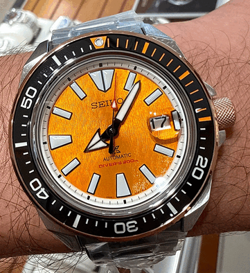 Seiko Prospex HBB005K1 Nahaufnahme