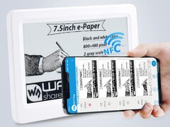 Waveshare: Neues E Ink-Display für Maker und Firmen