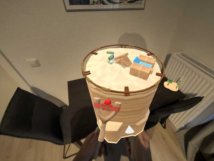 Spielen lässt sich auch mit MR (Bildquelle: Notebookcheck)