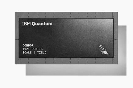 Die IBM Quantum Condor QPU mit 1.121 Qubits (Bild: IBM)