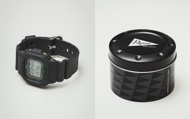 Es gibt neue Bilder von der Casio G-Shock x Pilgrim Surf+Supply Uhr (oben). (Bildquelle: Pilgrim Surf+Supply)