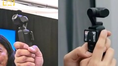Die DJI Pocket 3 heißt wohl Osmo Pocket 3 und bringt neben einem 1-Zoll Kamera-Sensor auch einen drehbaren Touchscreen. (Bild: @Quadro_News)
