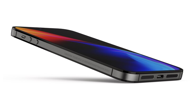 Render-Bild zeigt das iPhone 14 im iPhone-4-Design (Bild: RendersByShailesh)