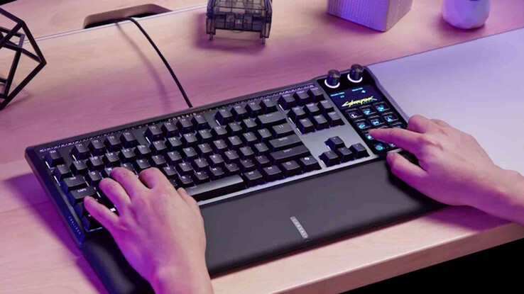 Dem Display wird der Ziffernblock geopfert (Bildquelle: Corsair)