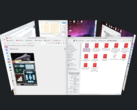 Der Würfel-Effekt in der Desktop-Übersicht kehrt mit Plasma 6 zurück (Quelle: KDE)