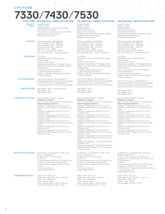 Dell Latitude 7000-Serie Datenblatt (Seite 2)