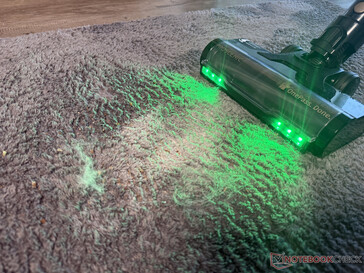 Bei höherem Flor stößt der Proscenic P20 OnePass an seine Grenzen