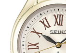 Die neue Seiko HEA006J besitzt römische Ziffern auf dem Zifferblatt.