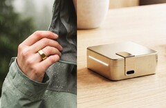 Der Ultrahuman Ring Pro erhält eine futuristische Ladehülle, welche die Akkulaufzeit auf 45 Tage verlängert.