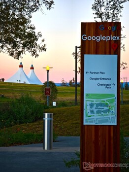 Natürlich gibt es auch im weitläufigen Googleplex gesperrte Bereiche.
