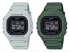 Die W-218H-Reihe überrascht mit einem inversen Display trotz des niedrigen Verkaufspreises. (Bildquelle: Casio)