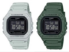 Die W-218H-Reihe überrascht mit einem inversen Display trotz des niedrigen Verkaufspreises. (Bildquelle: Casio)
