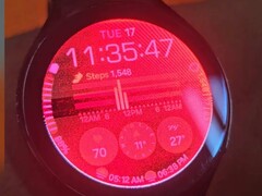 Galaxy Watch4: Das ist kein Nacht-Modus, sondern der Anfang vom Ende (Bildquelle: Reddit)