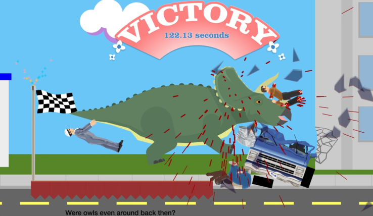 Happy Wheels bietet Zugriff auf mehr als fünf Millionen von Nutzern erstellte Level, darunter Hindernisparcours und deutlich ungewöhnlichere Kreationen der Community