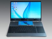 Das NexDock XL verwandelt ein Smartphone in einen Laptop. (Bild: Nex Computer)