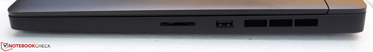 Rechte Seite: Kartenleser, USB-A 3.0