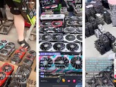 Krypto-Farmen stoßen hunderte Grafikkarten ab, nachdem der Ethereum-Kurs eingebrochen ist. (Bild: Lixuchest / Baidu)